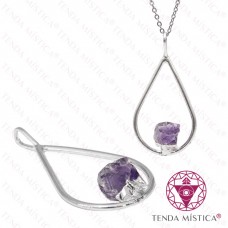 Pendente Ametista Gota