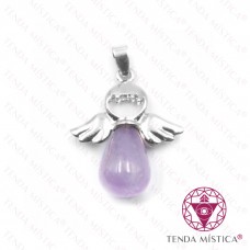 Pendente Anjo Ametista