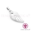 Pendente Asa Howlite Branca