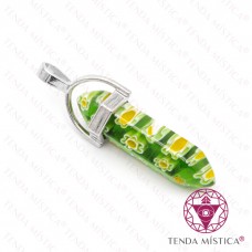 Pendente Bala Ágata Floresta