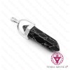 Pendente Bala Howlite Negra