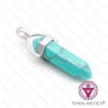 Pendente Bala Turquesa