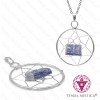 Pendente Cianite Azul Caça Sonhos