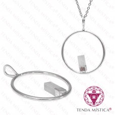 Pendente Selenite Circulo