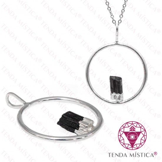 Pendente Turmalina Circulo