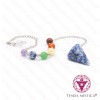 Pêndulo Grande - Sodalite C/Fio Pêndulo Grande - Sodalite C/Fio