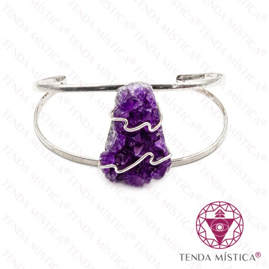Pulseira Ajustável Ametista