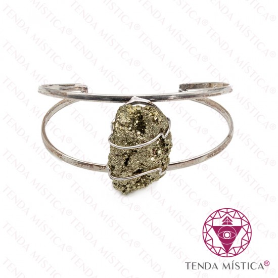 Pulseira Ajustável Pirite