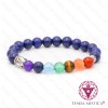 Pulseira Chakras Buddha Lápis Lazúli 8mm