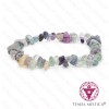 Pulseira Chips Fluorite Arco Íris