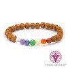 Pulseira Rudraksha + Chakras