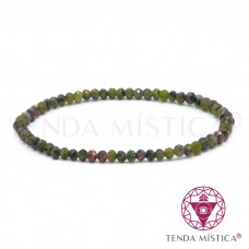Pulseira Sangue de Dragão Multifacetada 4mm