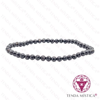 Pulseira Turmalina Multifacetada 4mm