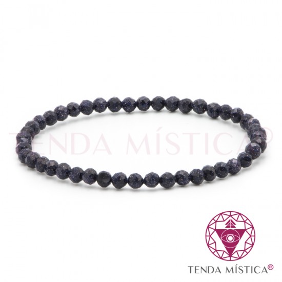 Pulseira Estrela Multifacetada 4mm