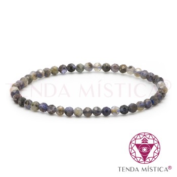 Pulseira Tanzanite Multifacetada 4mm