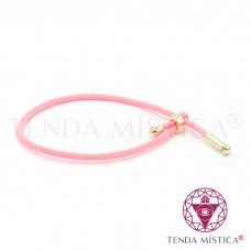 Pulseira Nó da Sorte Rosa