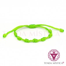 Pulseira 7 Nós Verde