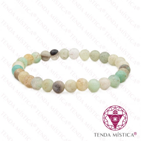 Pulseira Amazonite 6mm
