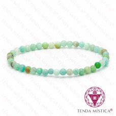 Pulseira Amazonite 4mm