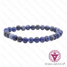 Pulseira Cianite Azul Suíça 6mm