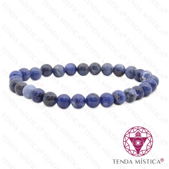 Pulseira Cianite Azul Suíça 6mm