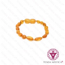 Pulseira Âmbar Mel 