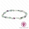 Pulseira Fluorite Arco Iris - irregular