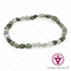 Pulseira Jade Prehnite Irregular