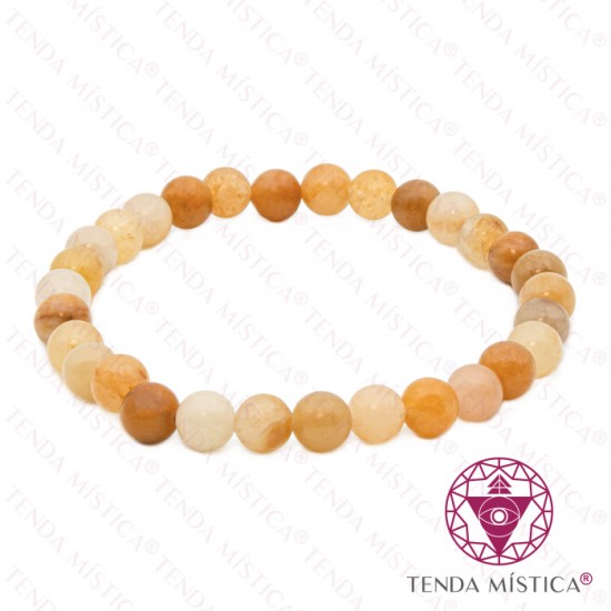 Pulseira Oferta - Jaspe Amarelo 6mm