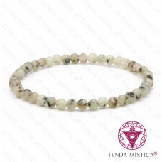 Pulseira Jaspe Kiwi 4mm