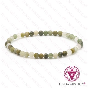 Pulseira Labradorite Verde 4mm