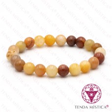 Pulseira Quartzo Hematóide 8mm