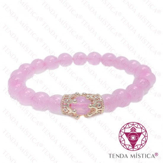 Pulseira Real Rosa 8mm