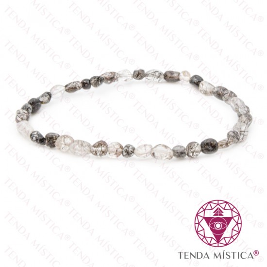 Pulseira Quartzo Turmalinado Irregular