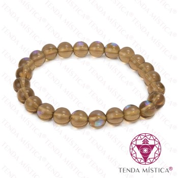 Pulseira Aura Castanha 8mm