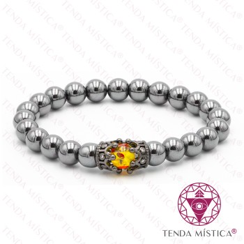 Pulseira Real Hematite 8mm