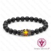 Pulseira Real Vulcânica Polida 8mm