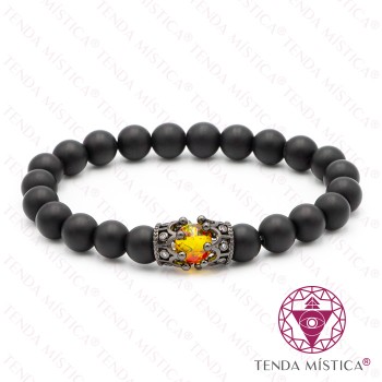 Pulseira Real Vulcânica Polida 8mm