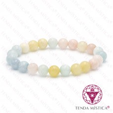 Pulseira Morganite A 8mm
