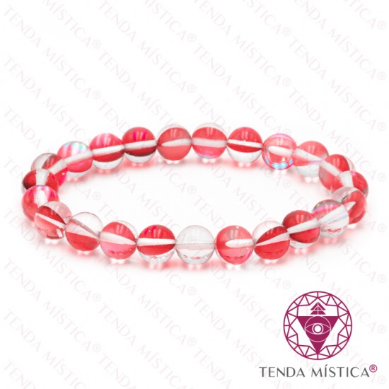 Pulseira Aura Rubi - 8mm