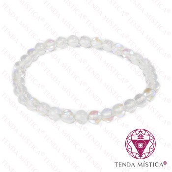 Pulseira Oferta Aura Transparente - 6mm