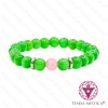Pulseira Proteção Olho de Gato Rosa / Olho divino