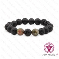 Pulseira Signo Balança Unakite Criança