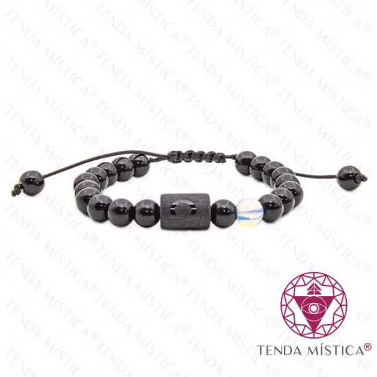 Pulseira Signo Ajustável Balança Opala