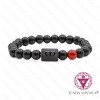 Pulseira Signo Carneiro Ágata Fogo