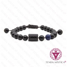 Pulseira Signo Ajustável Carneiro Lápis Lazúli