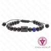 Pulseira Signo Ajustável Escorpião Lápis Lazúli