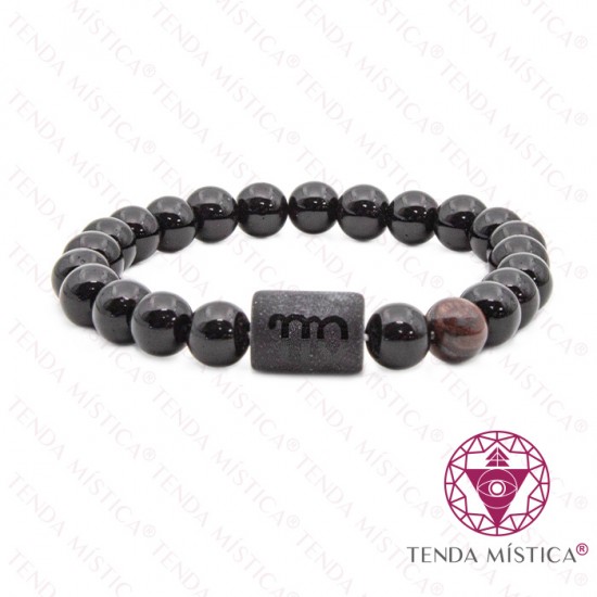 Pulseira Signo Virgem Olho de Boi