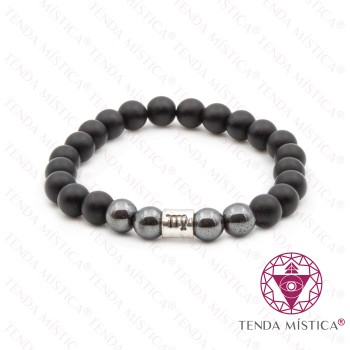 Pulseira Signo Escorpião Hematite