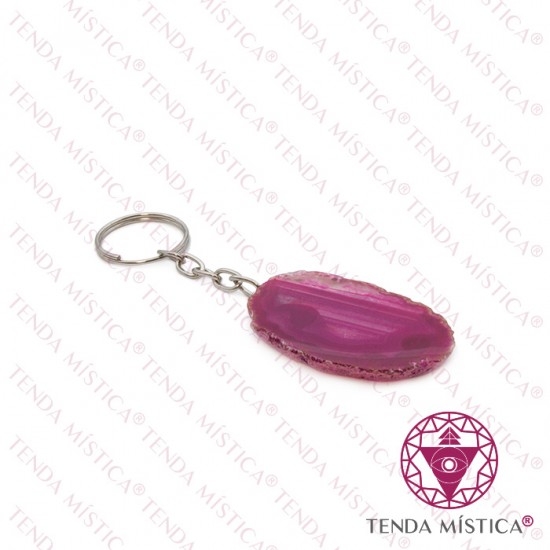 Porta Chaves Ágata Rosa